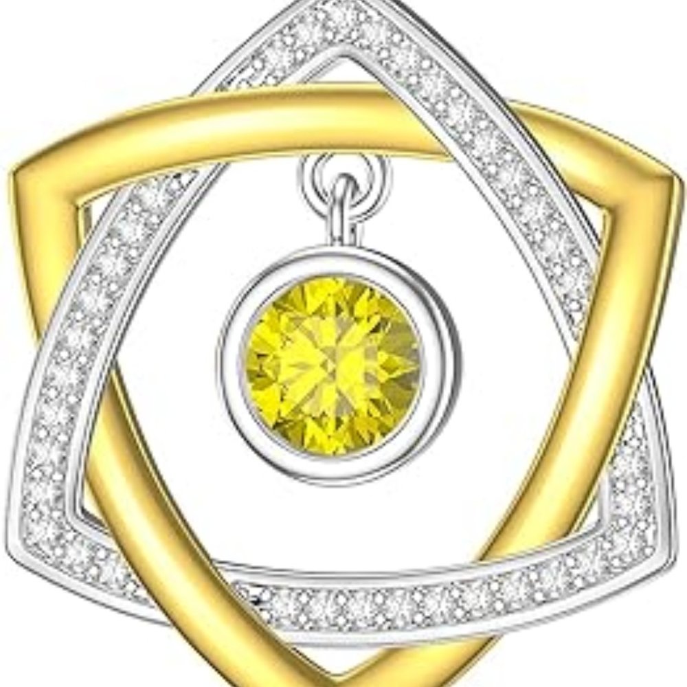 925 Sterling Silver Star of David Necklace: Exquisite Jewish-Christian Gothic Zi